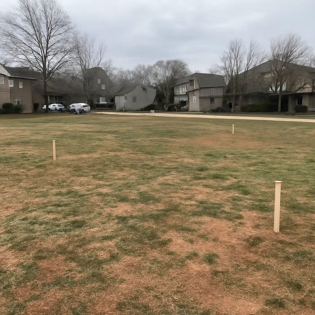 Cleared vacant residential lot for sale in Atlanta, Georgia