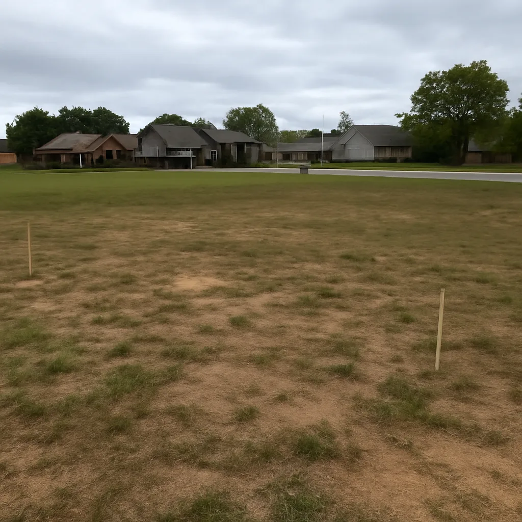 Cleared vacant residential lot for sale in Chatham County, Georgia