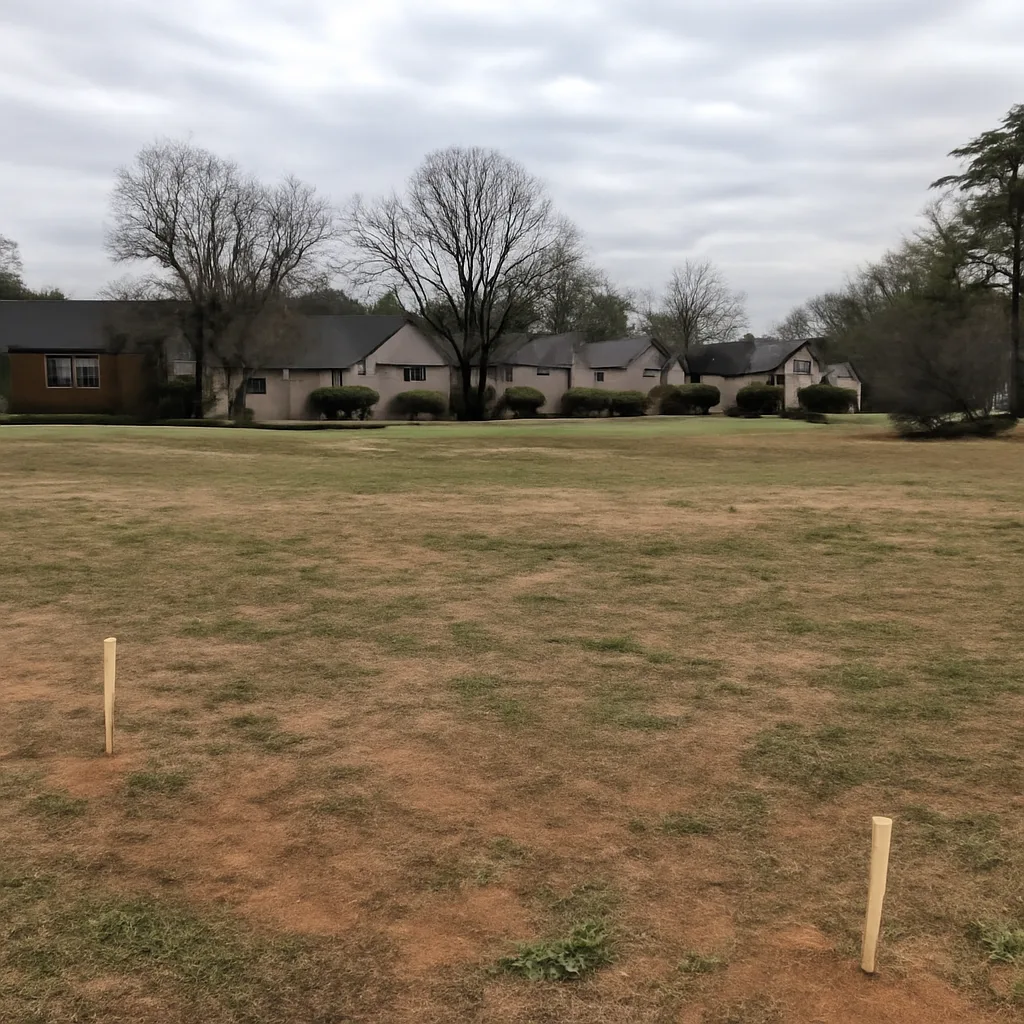 Cleared vacant residential lot for sale in DeKalb County, Georgia