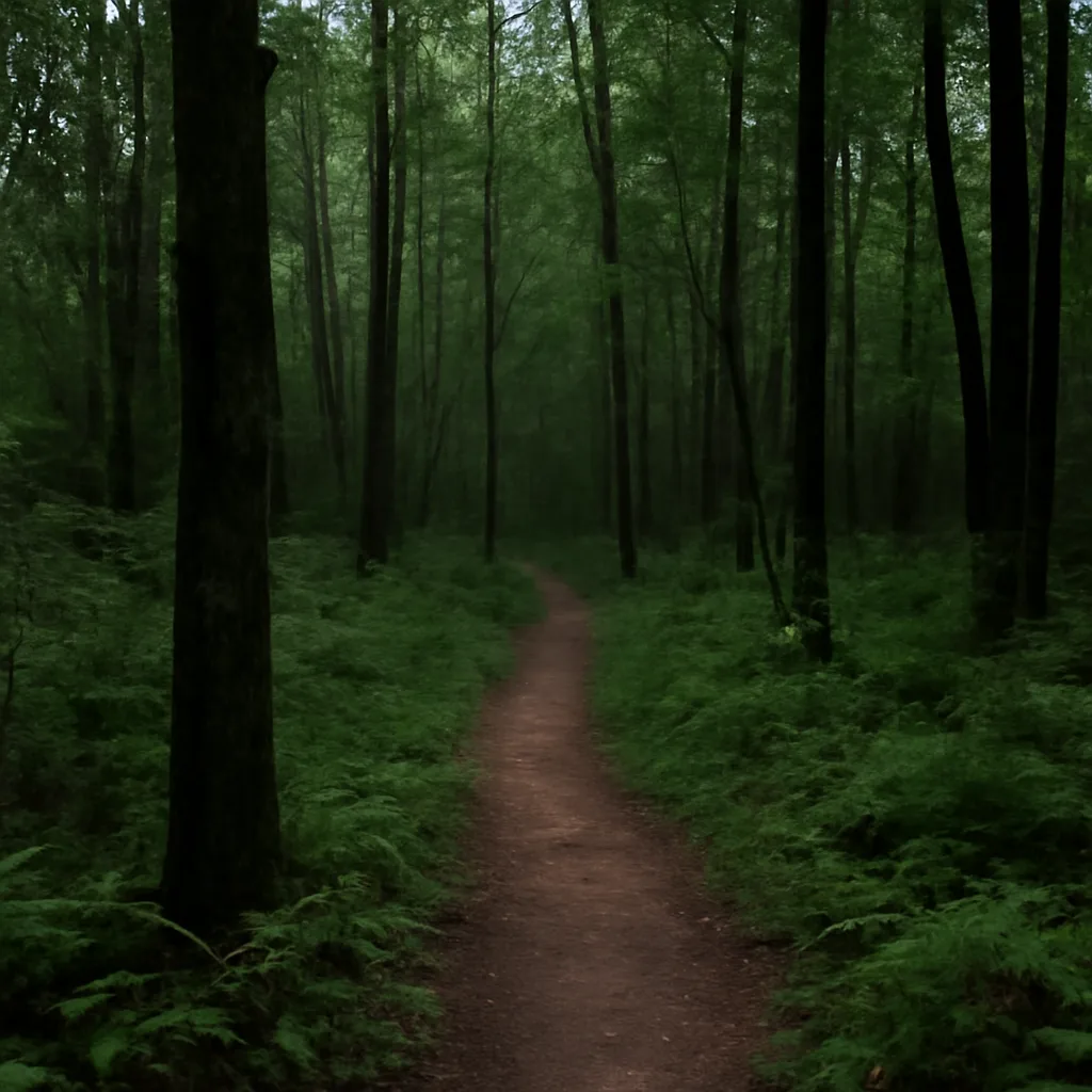 Wooded forest parcel in Atlanta, Georgia