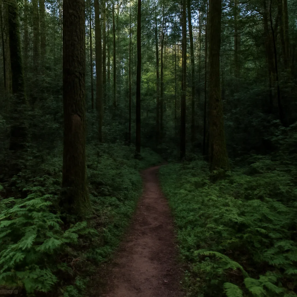 Wooded forest parcel in Canton, Georgia