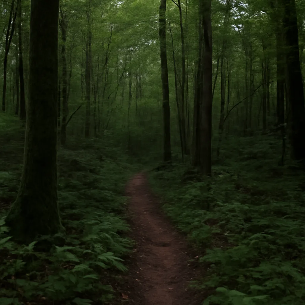 Wooded forest parcel in DeKalb County, Georgia
