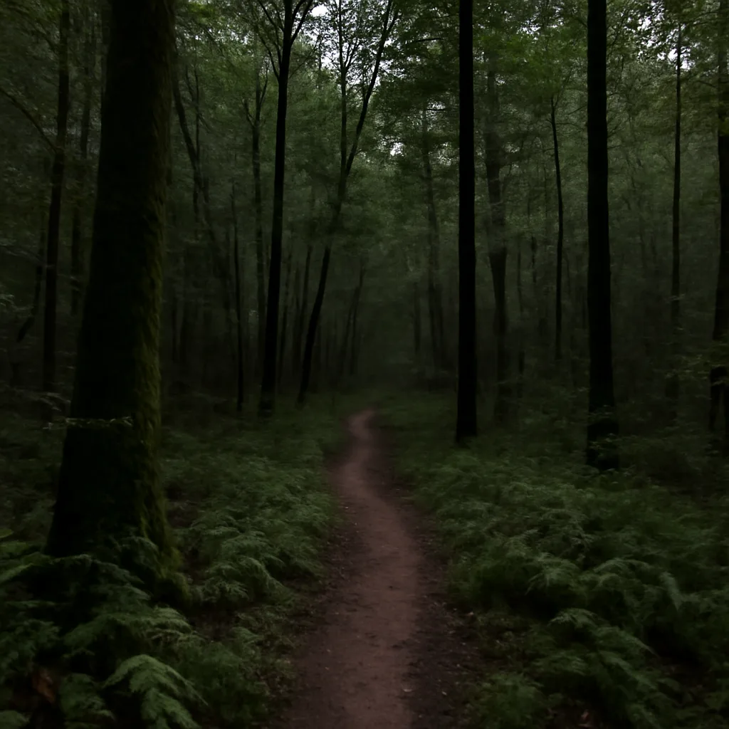 Wooded forest parcel in Marietta, Georgia